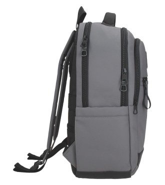 7342833 MOCHILA ADAP. PORTAORD & TABLET 3C. PJL HOXTON GRIS 2