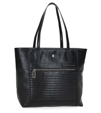 7157541 BOLSO TOTE PJL BIKER NEGRO