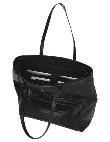 7157541 BOLSO TOTE PJL BIKER NEGRO