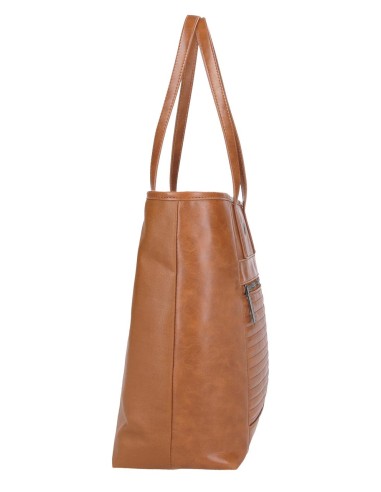 7157542 BOLSO TOTE PJL BIKER MARRON