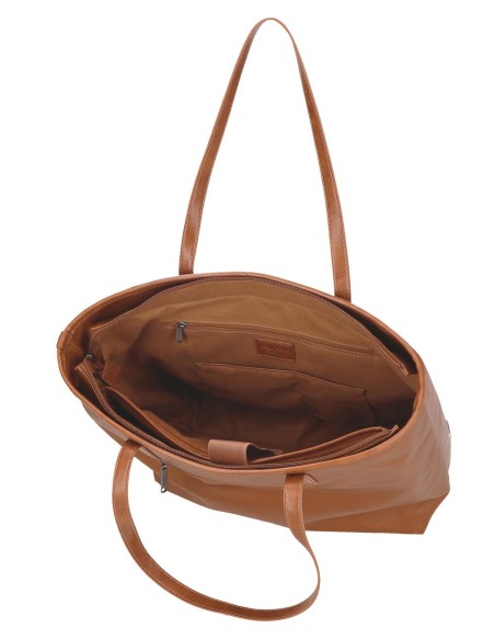 7157542 BOLSO TOTE PJL BIKER MARRON 7157542 BOLSO TOTE PJL BIKER MARRON