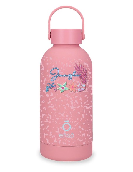 9923128 BOTELLA TÉRMICA 350 ML. ENSO MAGICAL JUNGLE MOOD ROS