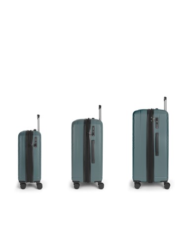 Set 3 Maletas C22-M-L Gabol Radar Verde