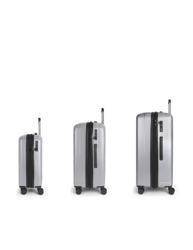 Set 3 Maletas C22-M-L Gabol Radar Plata