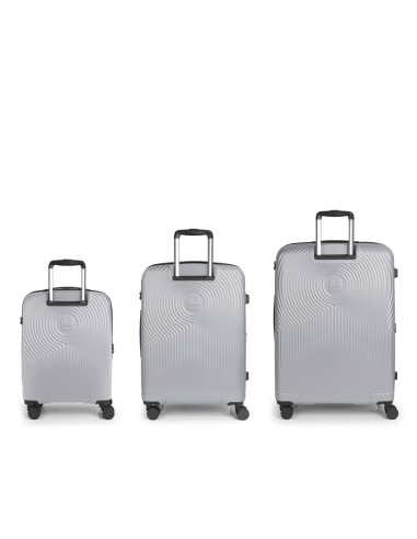 Set 3 Maletas C22-M-L Gabol Radar Plata