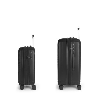 Set 3 Maletas C22-M Gabol Radar Negro 2