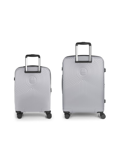 Set 3 Maletas C22-M Gabol Radar Plata Set 3 Maletas C22-M Gabol Radar Plata