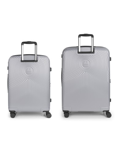 Set 2 Maletas M-L Gabol Radar Plata