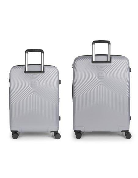 Set 2 Maletas M-L Gabol Radar Plata Set 2 Maletas M-L Gabol Radar Plata