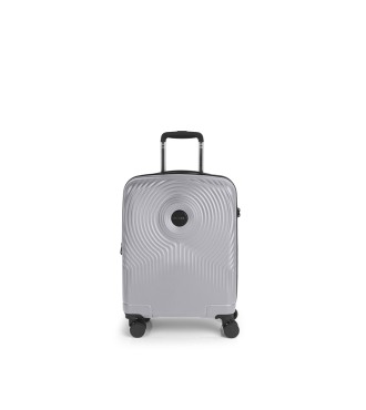 Maleta Trolley Cabina Gabol Radar Plata