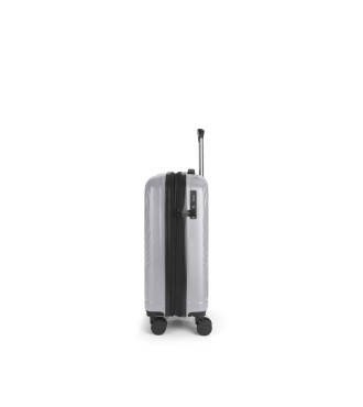 Maleta Trolley Cabina Gabol Radar Plata 2