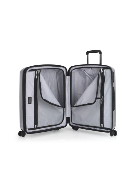Maleta Trolley Mediana Gabol Radar Plata Maleta Trolley Mediana Gabol Radar Plata