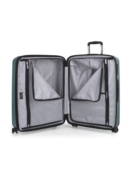 Maleta Trolley Grande Gabol Radar Verde Maleta Trolley Grande Gabol Radar Verde
