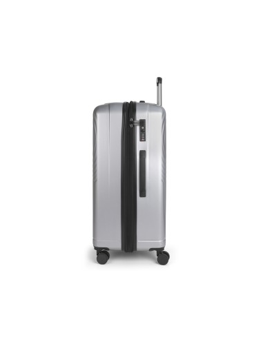 Maleta Trolley Grande Gabol Radar Plata