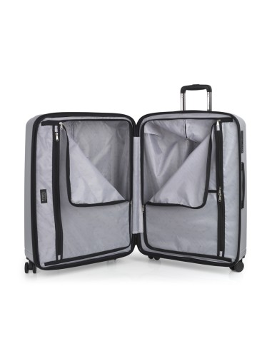 Maleta Trolley Grande Gabol Radar Plata