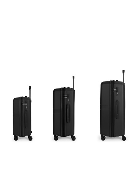 Set 3 Maletas C22-M-L Gabol Steady Negro