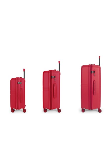 Set 3 Maletas C22-M-L Gabol Steady Rojo