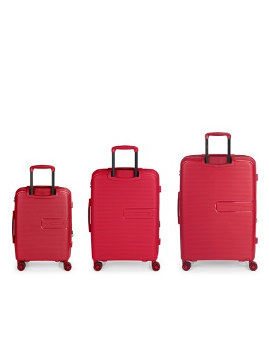 Set 3 Maletas C22-M-L Gabol Steady Rojo
