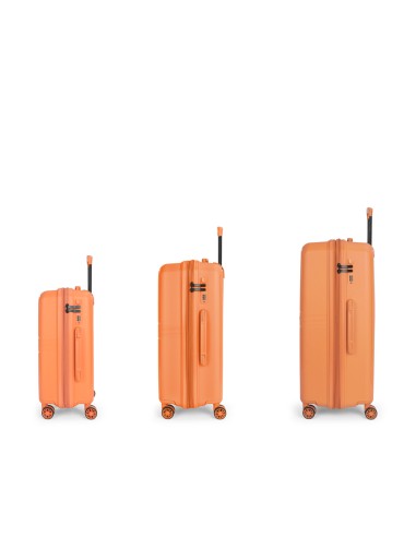Set 3 Maletas C22-M-L Gabol Steady Naranja