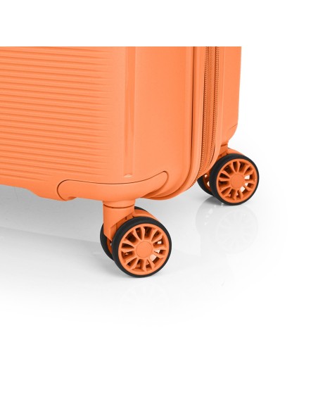 Set 3 Maletas C22-M-L Gabol Steady Naranja