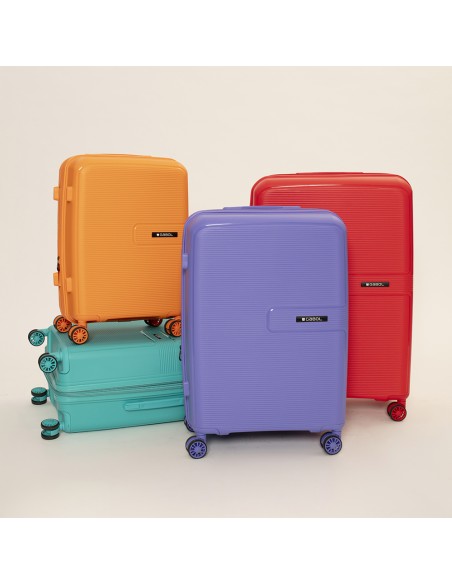 Set 3 Maletas C22-M-L Gabol Steady Turquesa