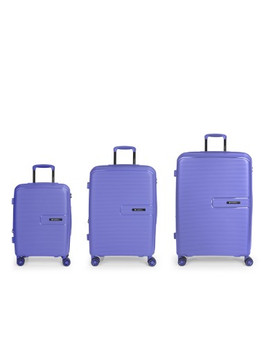 Set 3 Maletas C22-M-L Gabol Steady Lila