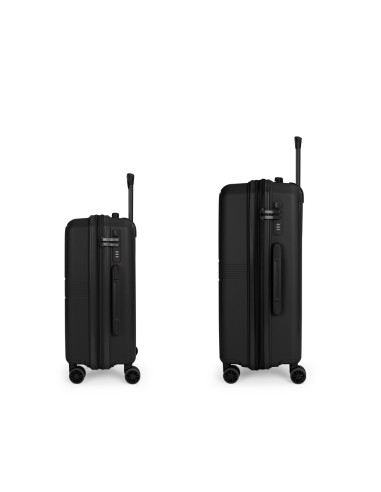 Set 2 Maletas C22-M  Gabol Steady Negro