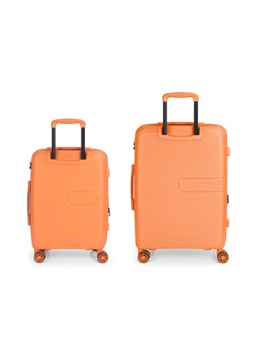 Set 2 Maletas C22-M  Gabol Steady Naranja