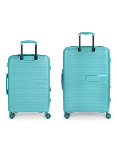 Set 2 Maletas M-L Gabol Steady Turquesa