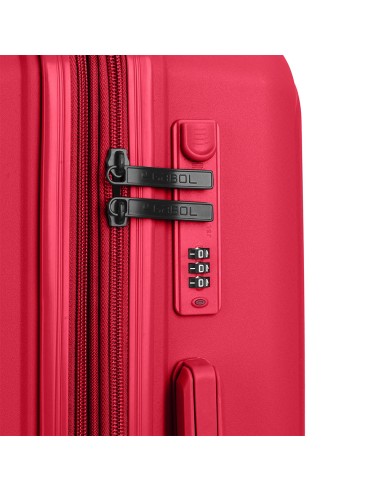 Maleta Trolley Cabina Gabol Steady Rojo