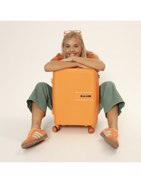 Maleta Trolley Cabina Gabol Steady Naranja Maleta Trolley Cabina Gabol Steady Naranja