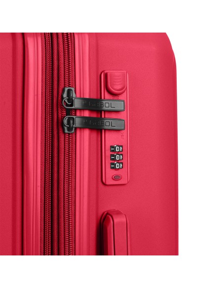 Maleta Trolley Mediano Gabol Steady Rojo Maleta Trolley Mediano Gabol Steady Rojo