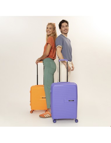 Maleta Trolley Mediano Gabol Steady Lila