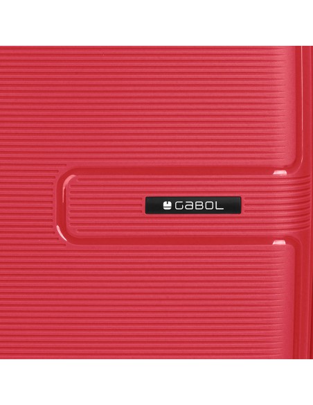 Maleta Trolley Grande Gabol Steady Rojo