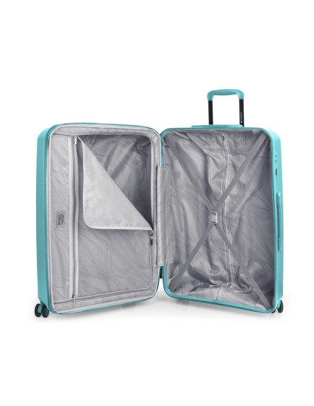 Maleta Trolley Grande Gabol Steady Turquesa