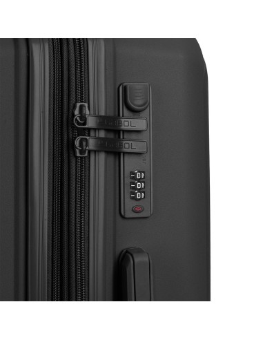 Maleta Trolley Grande Gabol Steady Negro