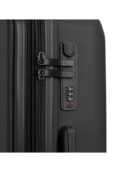 Maleta Trolley Grande Gabol Steady Negro