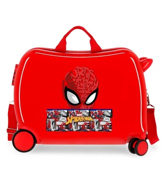 2259821 MALETA INF.ABS 4R.(2 MULTI.). SPIDERMAN COMIC