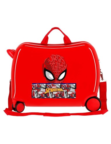 2259821 MALETA INF.ABS 4R.(2 MULTI.). SPIDERMAN COMIC