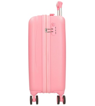 2031341 TROLLEY ABS 50CM. 4R. HELLO KITTY HEARTS & DOTS 2