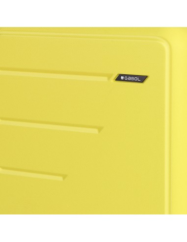 Set 4 Maletas C21-C22-M-L Gabol Future Plus Amarillo