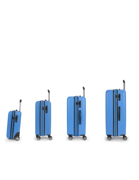 Set 4 Maletas C21-C22-M-L Gabol Future Plus Celeste Set 4 Maletas C21-C22-M-L Gabol Future Plus Celeste