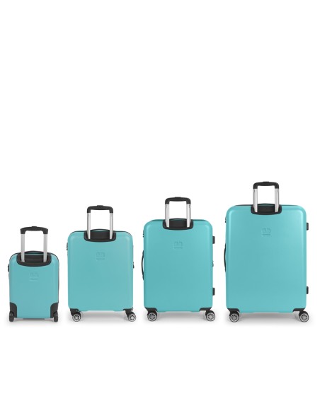 Set 4 Maletas C21-C22-M-L Gabol Future Plus Turquesa Set 4 Maletas C21-C22-M-L Gabol Future Plus Turquesa