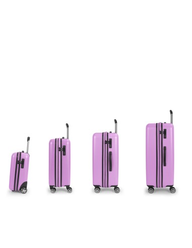 Set 4 Maletas C21-C22-M-L Gabol Future Plus Rosa
