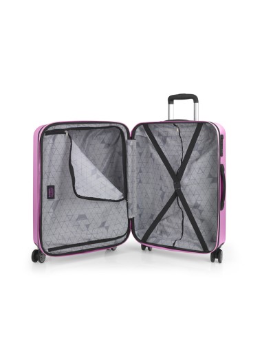 Set 4 Maletas C21-C22-M-L Gabol Future Plus Rosa