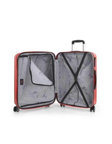 Set 4 Maletas C21-C22-M-L Gabol Future Plus Coral