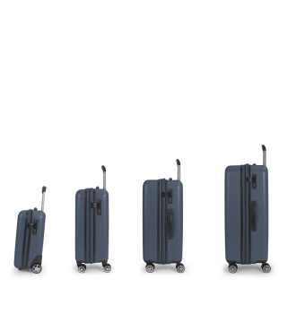 Set 4 Maletas C21-C22-M-L Gabol Future Plus Azul Marino 2