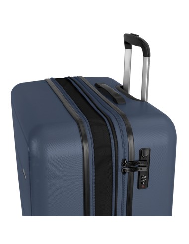 Set 4 Maletas C21-C22-M-L Gabol Future Plus Azul Marino