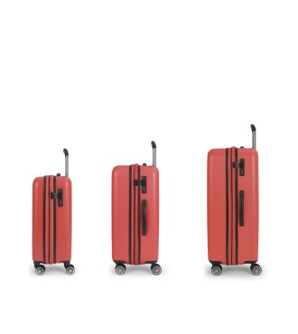 Set 3 Maletas C22-M-L Gabol Future Plus Coral 2