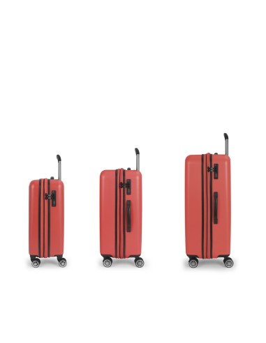 Set 3 Maletas C22-M-L Gabol Future Plus Coral